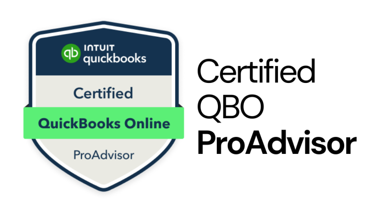 QuickBooks ProAdvisor certification showcasing expertise in bookkeeping and financial management.