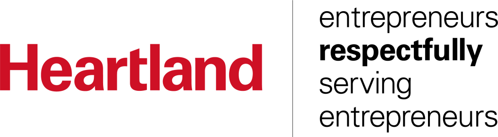 Heartland Certified Partner Badge showcasing expertise in payroll services for small and medium-sized businesses, ensuring accurate and reliable payroll management including Human Resources.